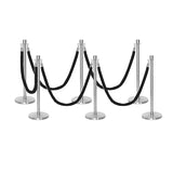 Flexibarrier Stolpe & Tau Barrier Premium Sett - inkludert tvinnede tau