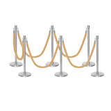 Flexibarrier Stolpe & Tau Barrier Premium Sett - inkludert tvinnede tau