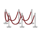 Flexibarrier Stolpe & Tau Barrier Premium Sett - inkludert tvinnede tau
