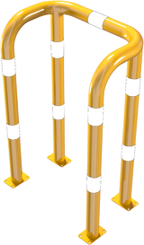 Påkjøringsbøyle, Dobbel Bøyle Ø 76 mm