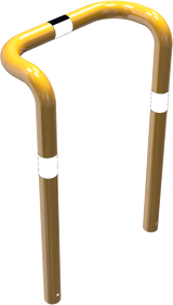 Påkjøringsbøyle dobbeltsidig, dyp versjon