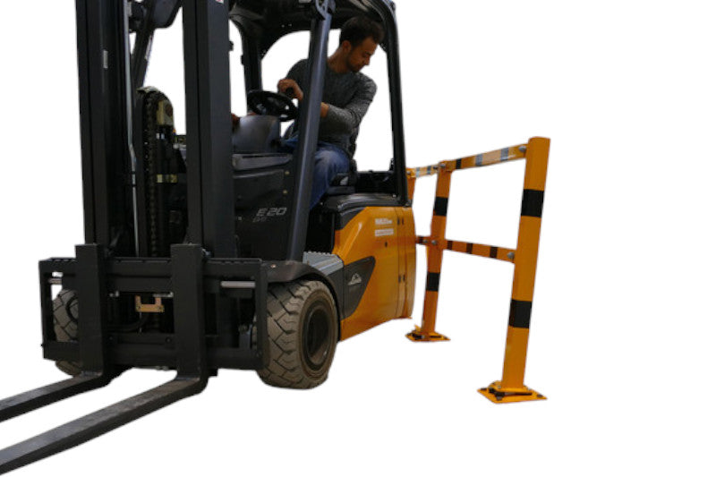 Beskyttelsesrekkverk – Brooklyn – for nedstikkmontering (fleksibelt, vippbart) 70×70 mm (modulært)