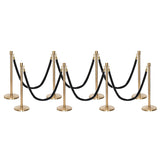 Flexibarrier Stolpe & Tau Barrier Premium Sett - inkludert tvinnede tau