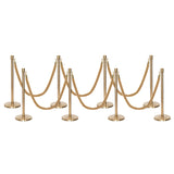 Flexibarrier Stolpe & Tau Barrier Premium Sett - inkludert tvinnede tau