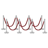 Flexibarrier Stolpe & Tau Barrier Premium Sett - inkludert tvinnede tau