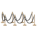 Flexibarrier Stolpe & Tau Barrier Premium Sett - inkludert tvinnede tau