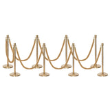 Flexibarrier Stolpe & Tau Barrier Premium Sett - inkludert tvinnede tau