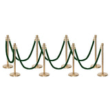 Flexibarrier Stolpe & Tau Barrier Premium Sett - inkludert tvinnede tau