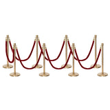 Flexibarrier Stolpe & Tau Barrier Premium Sett - inkludert tvinnede tau