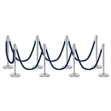 Flexibarrier Stolpe & Tau Barrier Premium Sett - inkludert tvinnede tau