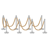 Flexibarrier Stolpe & Tau Barrier Premium Sett - inkludert tvinnede tau