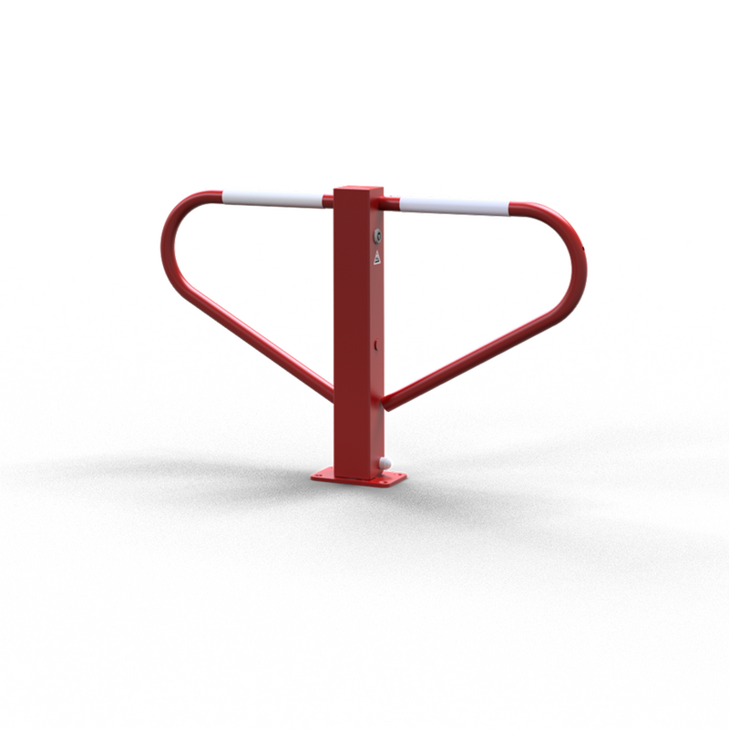 Bilparkering Barriere Sammenleggbar med Triangulær Lås