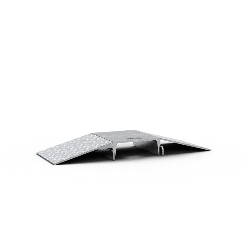 Kraftig slange- og kabelbro – Galvanisert