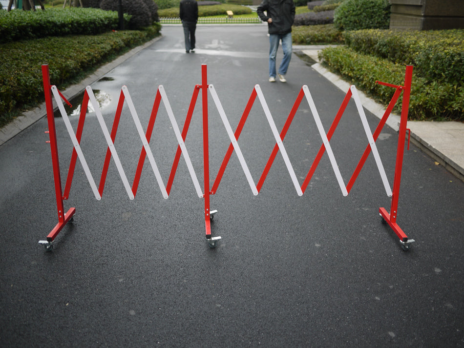 Flexibarrier -Saksegrind- med hjul (4,9m)