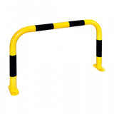Black Bull Protection Guard mat, medium-duty indoor use, 600 x 1000 mm, yellow and black color.
