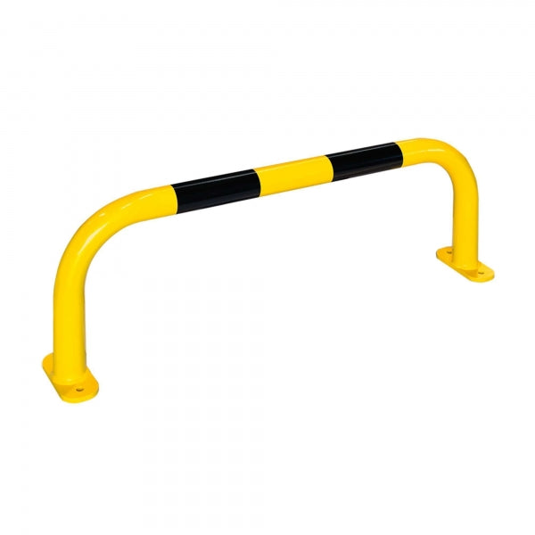 Black Bull Protection Guard mat, medium-duty outdoor use, 350 x 1000 mm, yellow and black color.