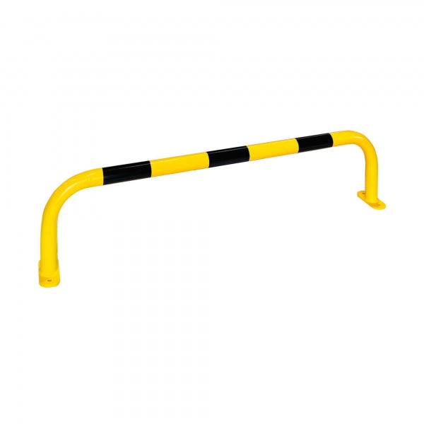 Black Bull Protection Guard mat, medium-duty outdoor use, 350 x 1500 mm, yellow and black color.