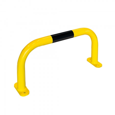 Black Bull Protection Guard mat, medium-duty outdoor use, 350 x 750 mm, yellow and black color.