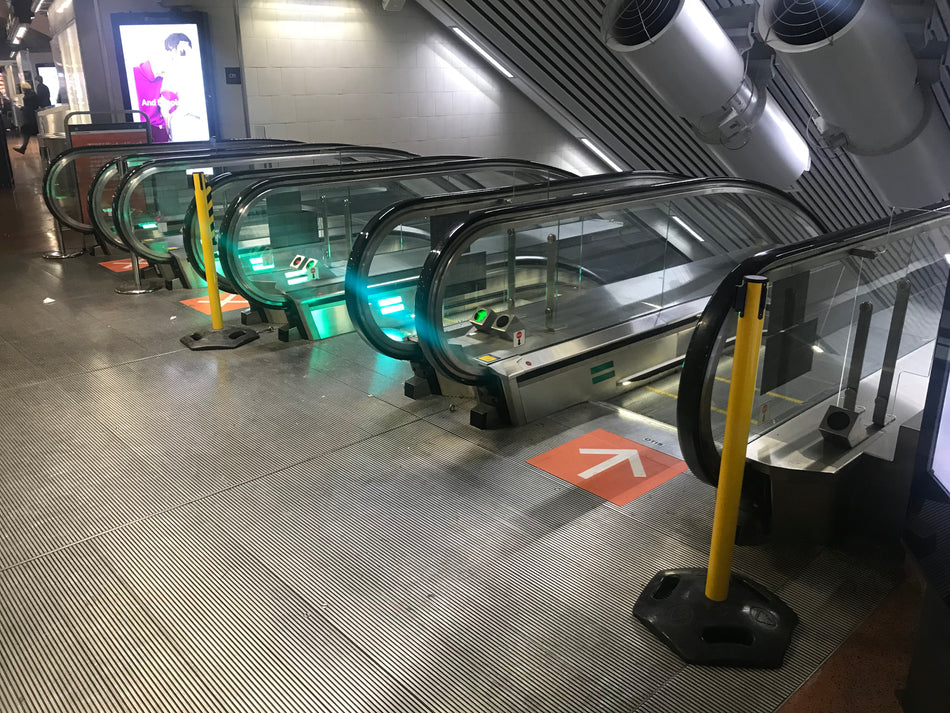 FlexiBarrier Køordner med rullebånd -Outdoor 250- (3,4 m bånd)