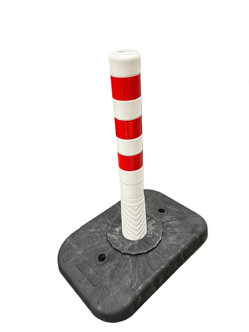 Kjørefeltseparator med avgrenser – Midlertidig trafikkdeler