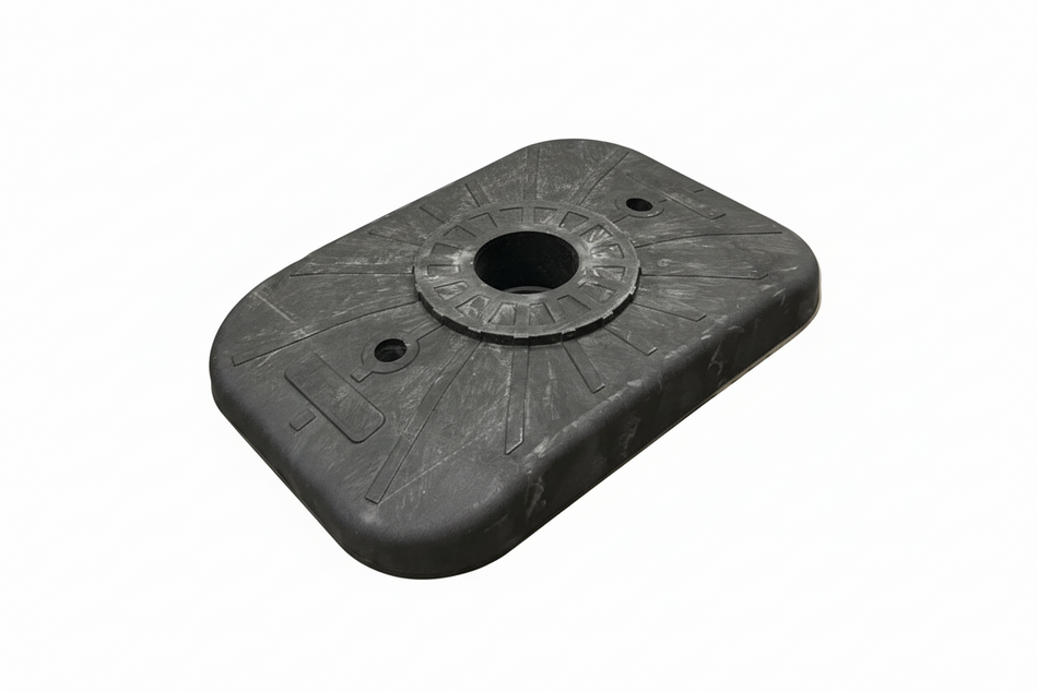 Rektangulær Base for Markeringsstolper