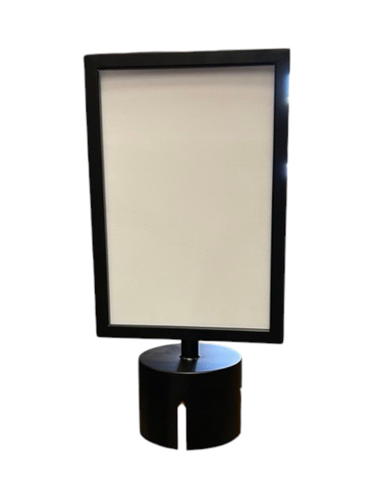 Skiltramme A4/ A3 for Flexibarrier Outdoor 1050 / SafetyPro 1050