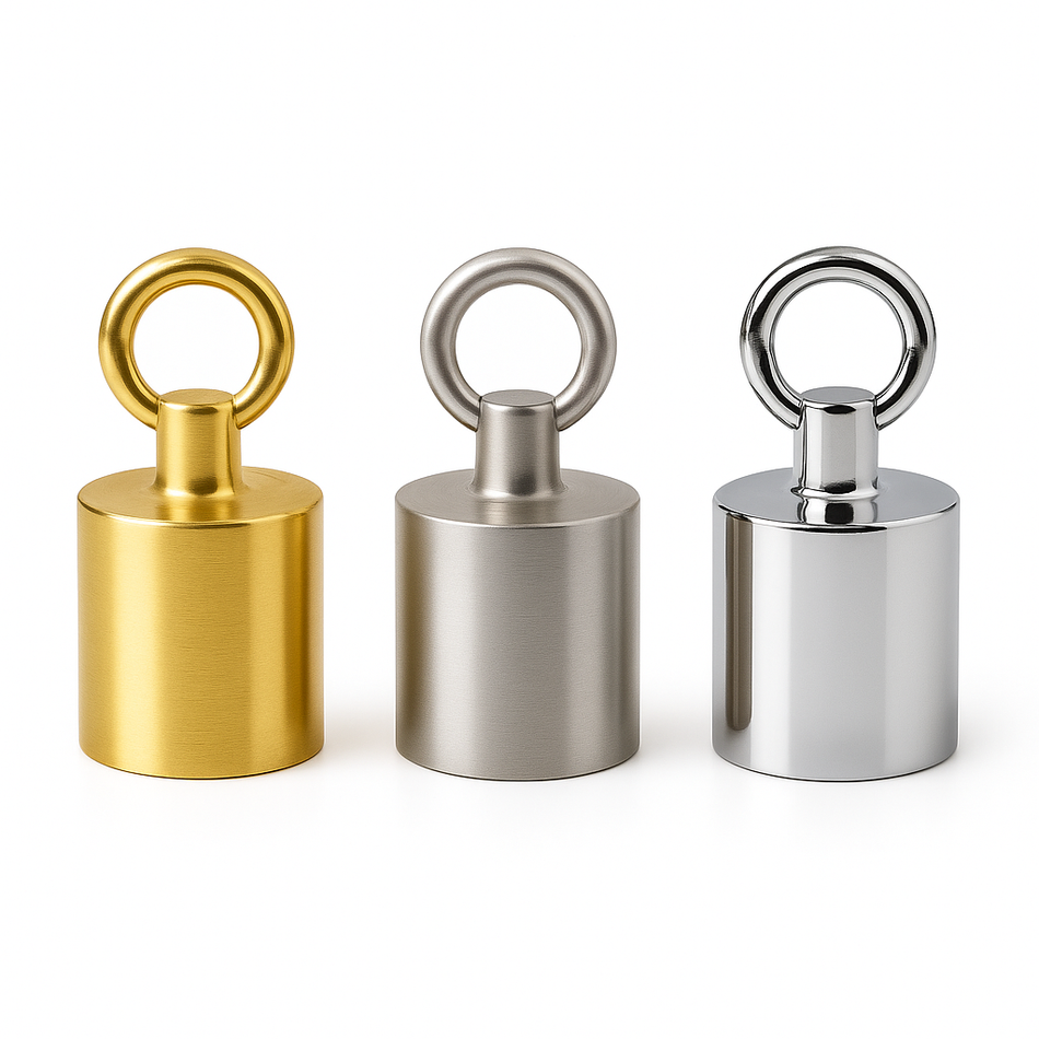 Endebeslag med ring 36 mm