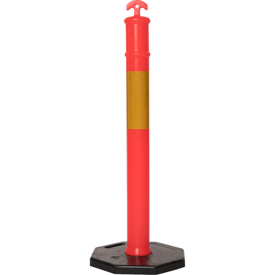 Flexibarrier T-Top Pullert med base