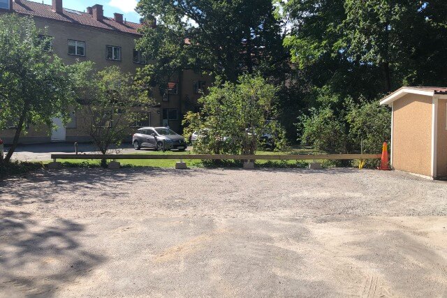 Parkeringsplint – betongfot for parkeringsrekkverk