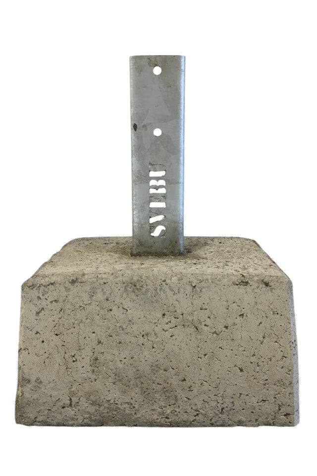 Parkeringsplint – betongfot for parkeringsrekkverk