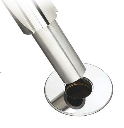 Gulvkontakt for Beltrac Conceal Belt Stanchion (reservedel)