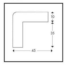 Kantbeskyttelse PROFIL TYPE H – Selvheftende