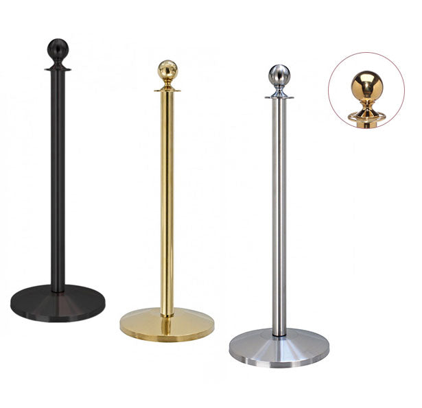 Flexibarrier Stolpe & Tau Barrier -Grunnleggende Kule Topp-