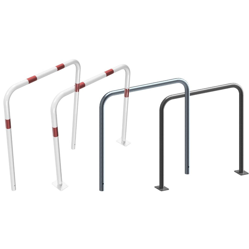 Bøyler av stålrør Ø 48 mm, uten tverrstang