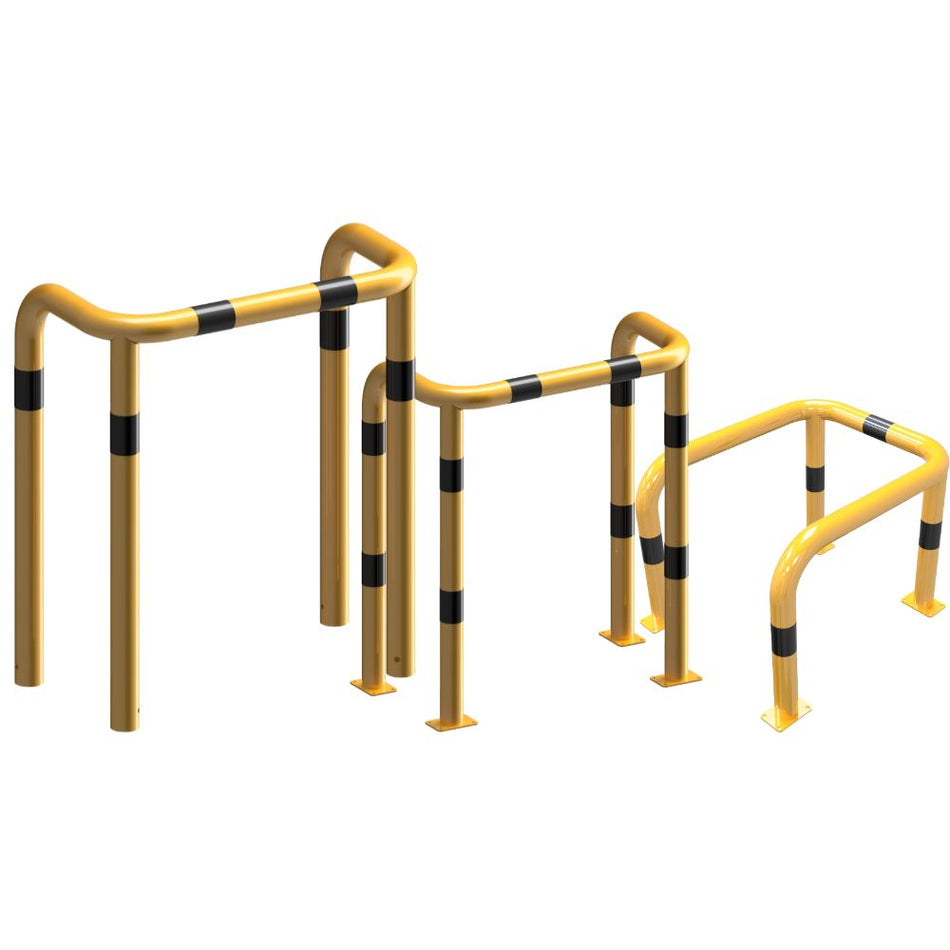 Påkjøringsbøyle, Dobbel Bøyle Ø 76 mm