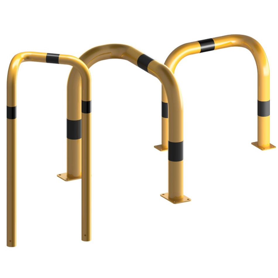 Påkjøringsbøyle -Solid- 90°Ensidig, Dyp Versjon