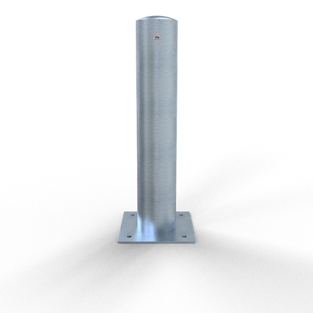 XXL Safety Steel Bollards - Solid Ø 193 mm Steel-galvanized Fixed by plugs 40193