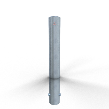 XXL Safety Steel Bollards Solid Ø 152 mm Steel-galvanized Root-fixed 40151