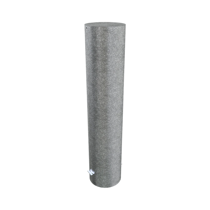 XXL Safety Steel Bollards Solid Ø 323 mm Steel-galvanized Root-fixed 40321