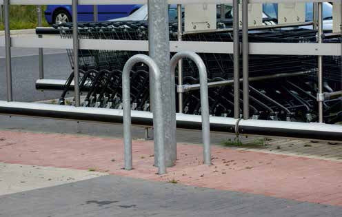 Universell stålrørbøyle Ø 48 / Ø 60