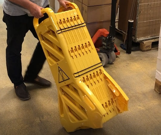 Portabelt avsperringstrekkspill (4m)