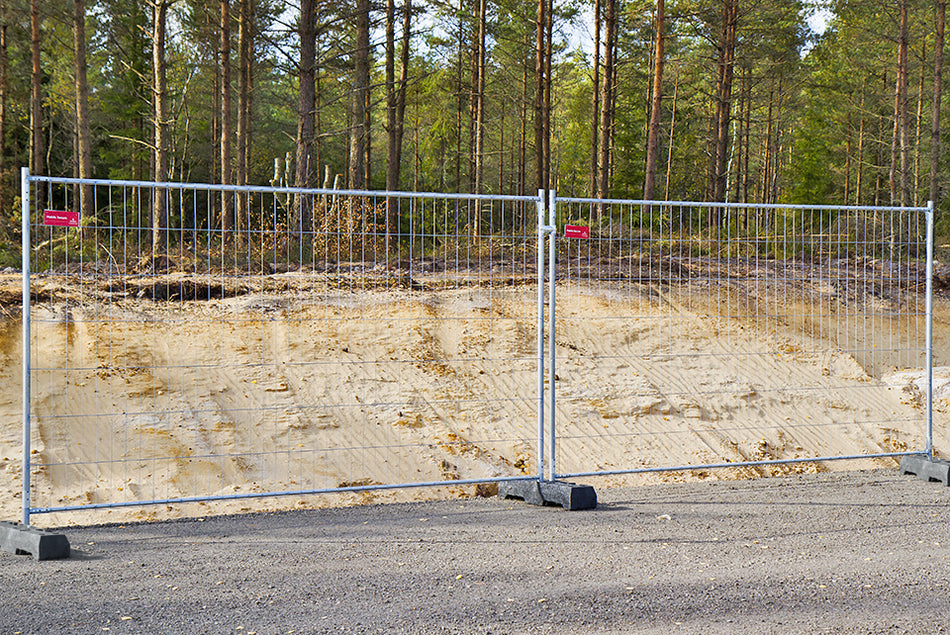 Byggegjerde Standard Original – komplett pakke (105 m)