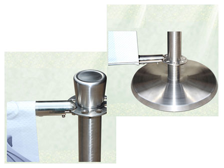 Tverrstang for kafébannere – Tilgjengelig i 3 lengder