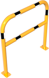 Bøyler av stålrør Ø 60 mm, med tverrstang