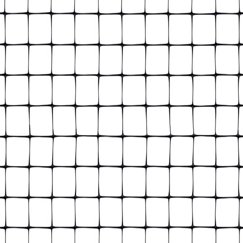 Svart Plast Sikkerhetsnetting - CINTOFLEX E - (100m rull)