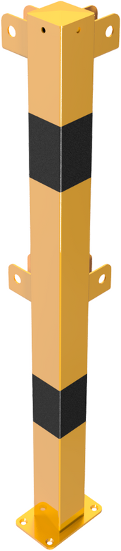 Rekkverksstolper – Brooklyn – for nedstikkmontering (fleksible, vippbare) 70×70 mm