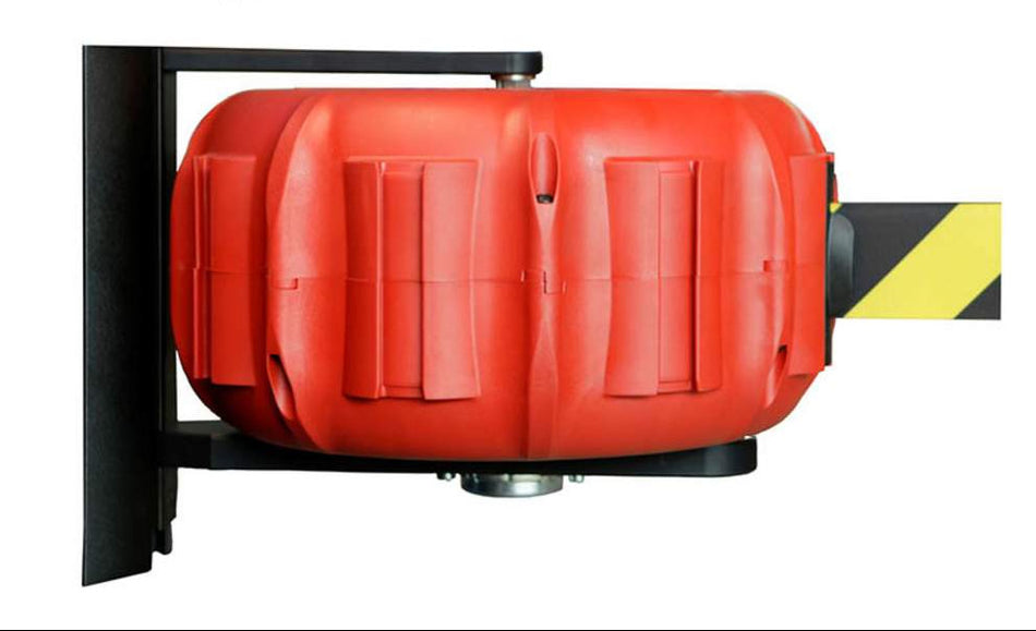 Veggkassett Uttrekkbare avsperringsbånd – Beltrac Jettrac (25 m Utelrekkelige bånd)