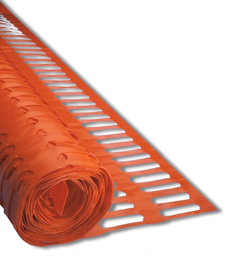 Oransje Sikkerhetsnetting i Plast -DRAGON- (50m rull)