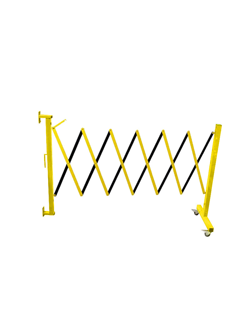 Flexibarrier -Saksegrind- Veggmontert med hjul (3,6 m)