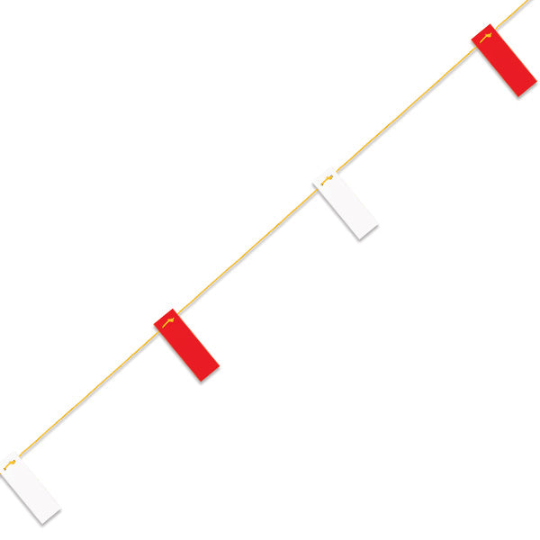 Forsiktighetsmarkører - 23m